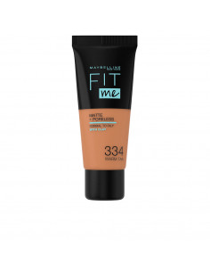 CABE EM MIM! Base MATTE+PORELESS 334-bronzeado quente 30 ml