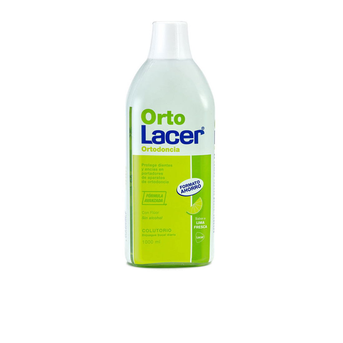 ORTOLACER enxaguatório bucal com limão 1000 ml