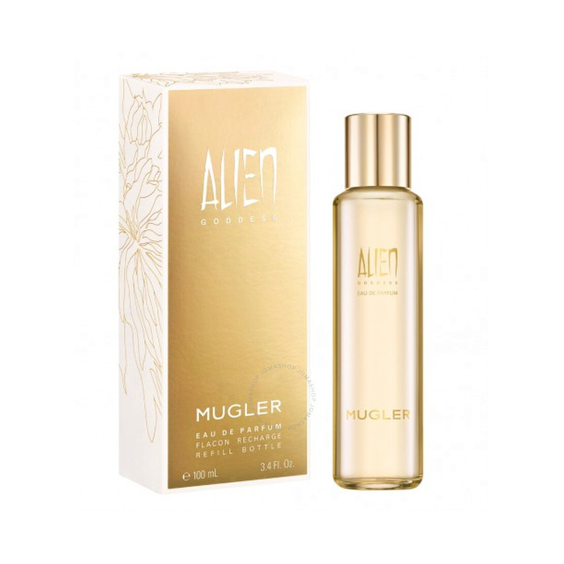 Thierry Mugler Alien Goddess Eau de Parfum Vaporisateur Recharge 100 ml - Parfum Féminin Éblouissant et Mystérieux