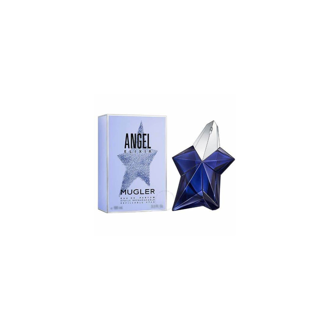 Thierry Mugler Angel Elixir Eau de Parfum Rechargeable 100 ml | Parfum Féminin Audacieux et Envoûtant