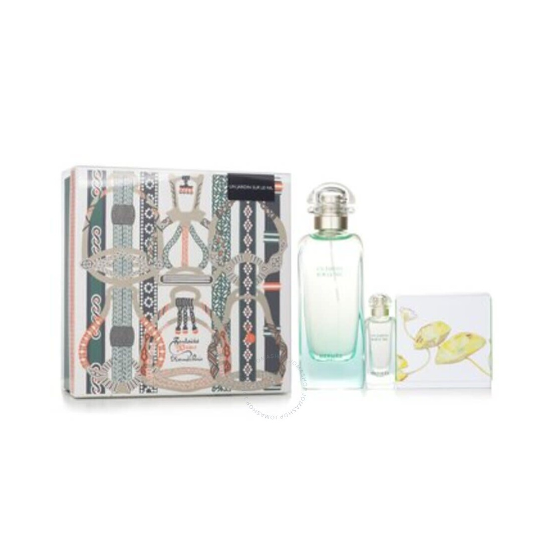 Coffret Hermès Un Jardin Sur Le Nil - Lot 3 Pièces : Eau de Toilette et Soins Raffinés