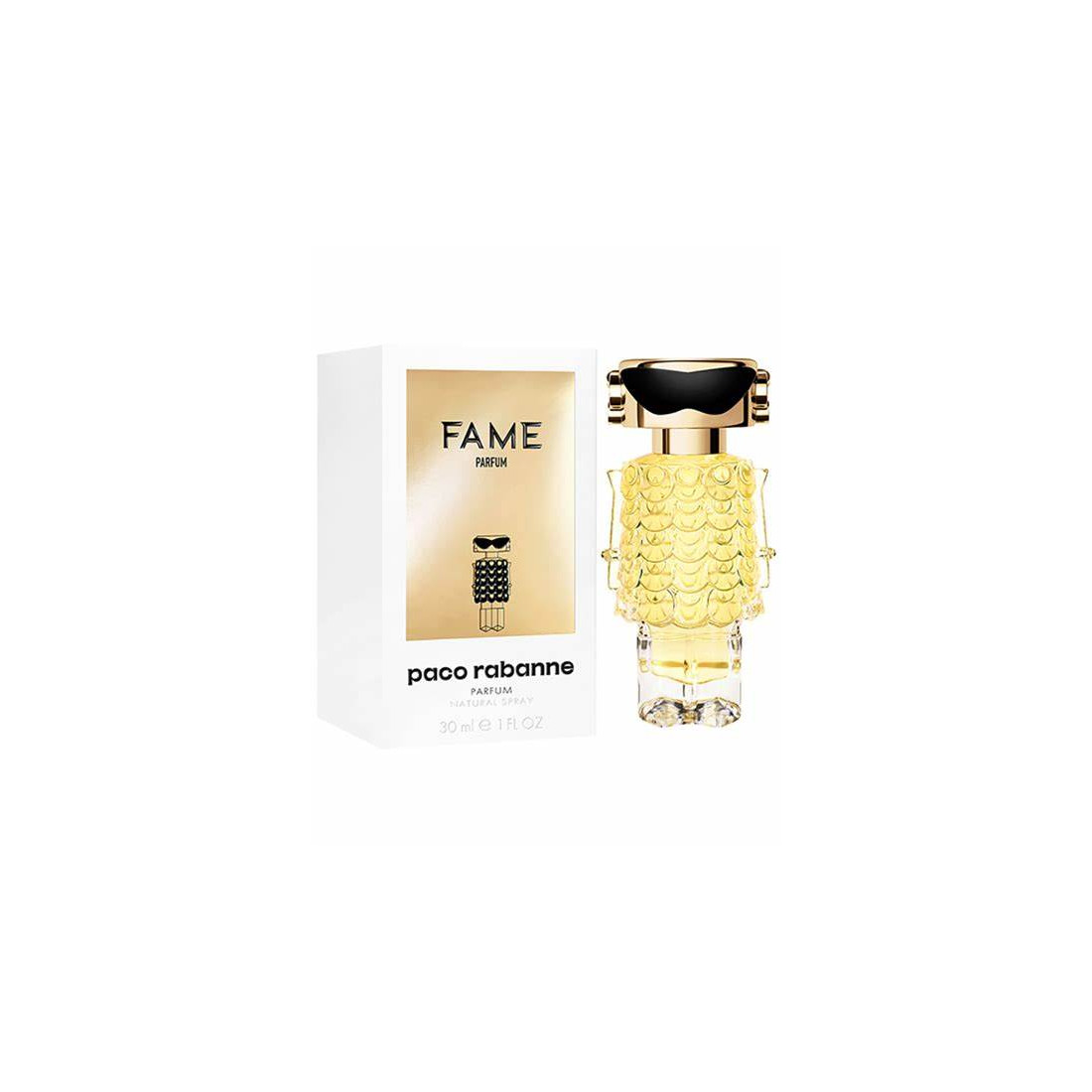 Paco Rabanne Fame Eau de Parfum Vaporisateur 30 ml – Parfum Moderne et Audacieux pour Femmes