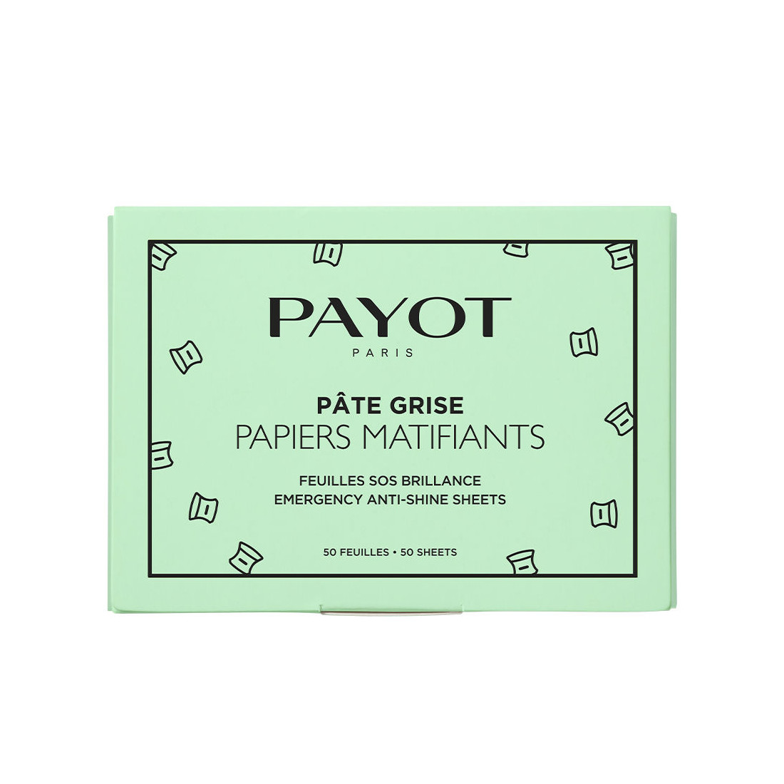 PÂTE GRISE papiers matifiants 50 u