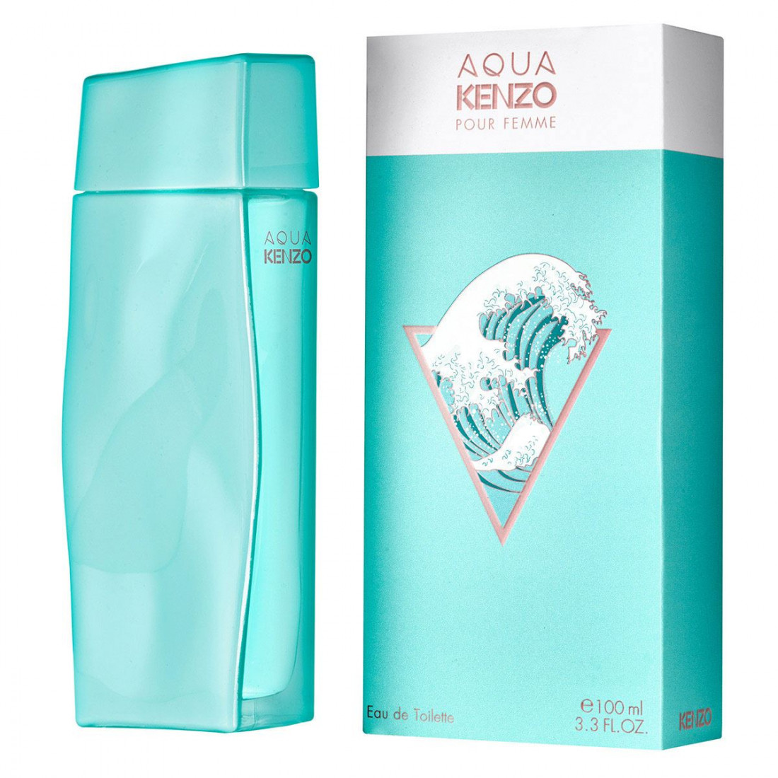 KENZO Aqua Kenzo Eau de Toilette Vaporisateur 100 ml – Parfum Frais et Aquatique pour Homme