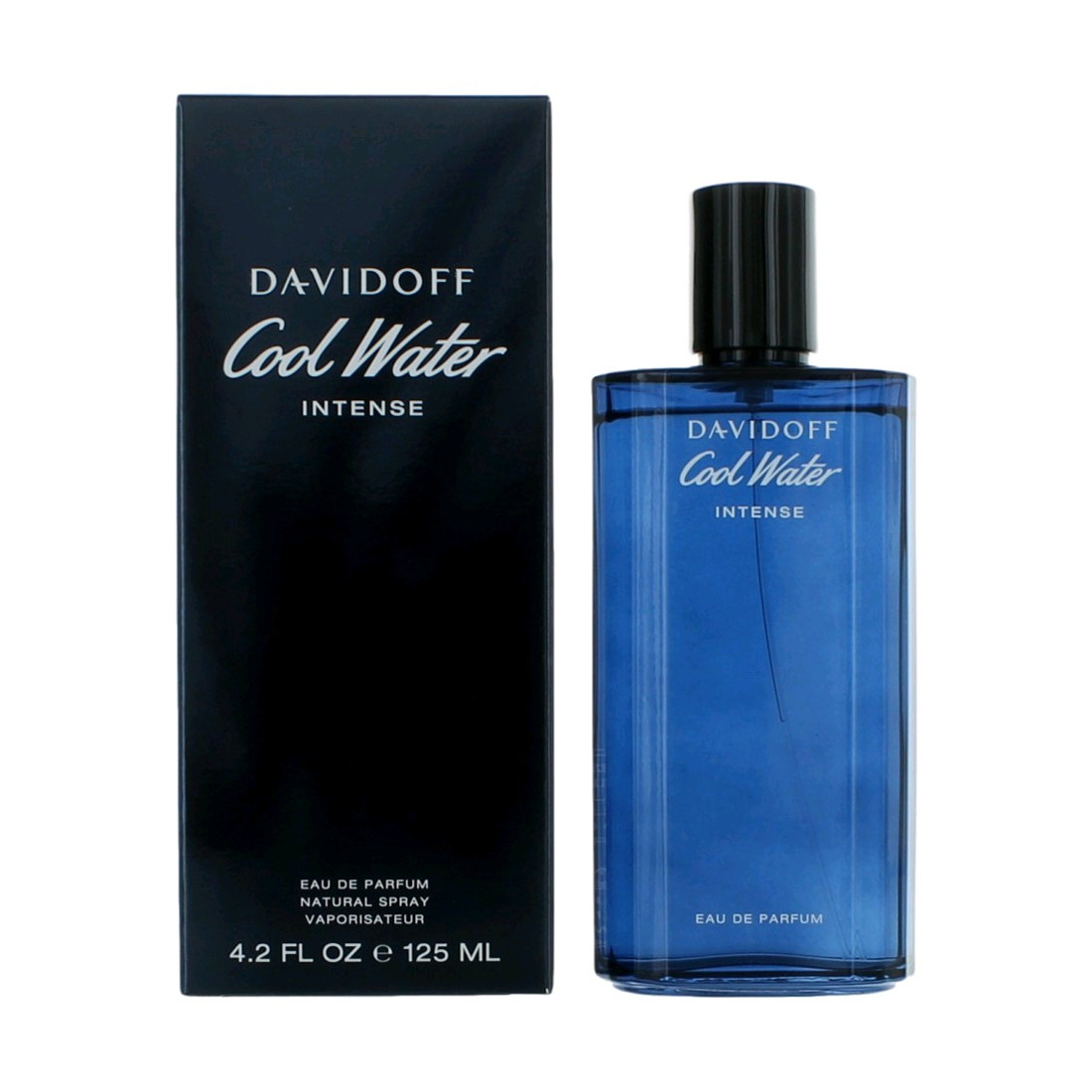 Davidoff Cool Water Intense Eau de Parfum Vaporisateur 125 ml - Parfum Rafraîchissant et Énergique pour Homme