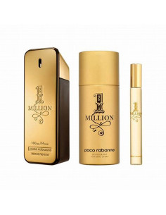 Rabanne 1 Million Coffret 3 Pièces - Eau de Toilette, Gel...