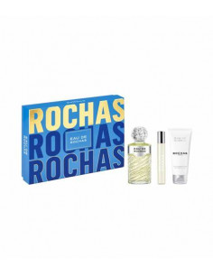 EAU DE ROCHAS ESTOJO 3 unid.