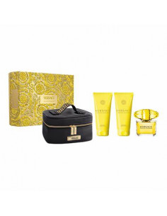 Coffret VERSACE ÉTUI DIAMANT JAUNE 4 pièces – Luxe et...