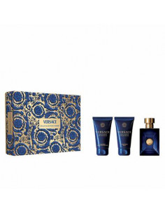 Coffret VERSACE ÉTUI DYLAN BLEU 3 pièces – Élégance et...