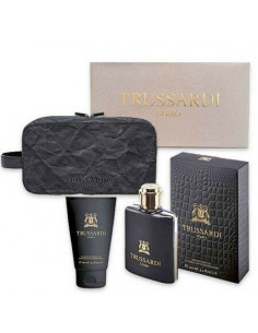 Coffret Trussardi Uomo 3 Pièces : Eau de Toilette, Gel...