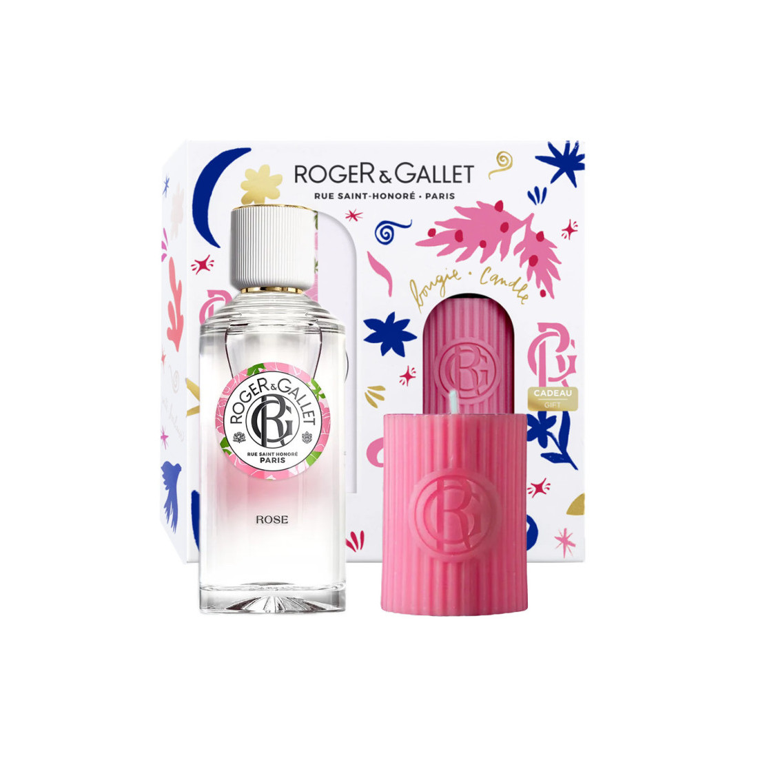 COFFRET BIEN-ÊTRE EAU PARFUMÉE À LA ROSE 2 pcs