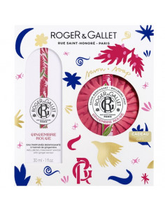 Coffret Roger & Gallet Gingembre Rouge Eau Parfumée...