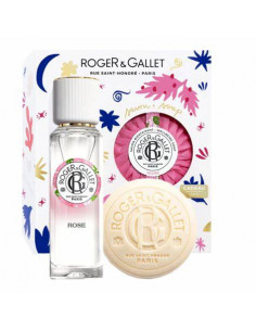 COFFRET BIEN-ÊTRE EAU PARFUMÉE À LA ROSE 2 pcs