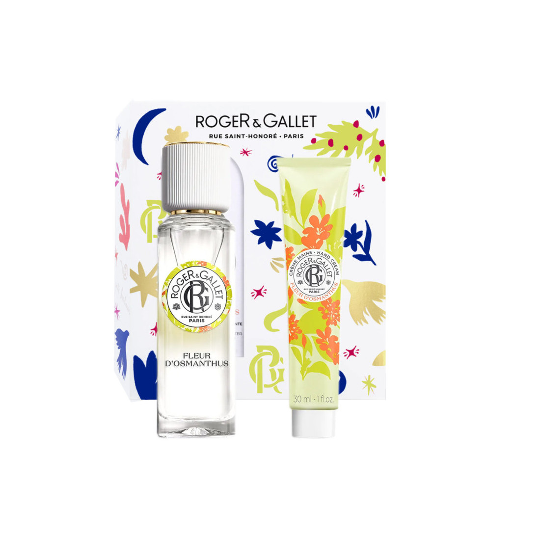 Coffret Roger & Gallet Fleur d'Osmanthus 2 Pièces : Parfum Floral et Exquis pour un Bien-Être Précieux