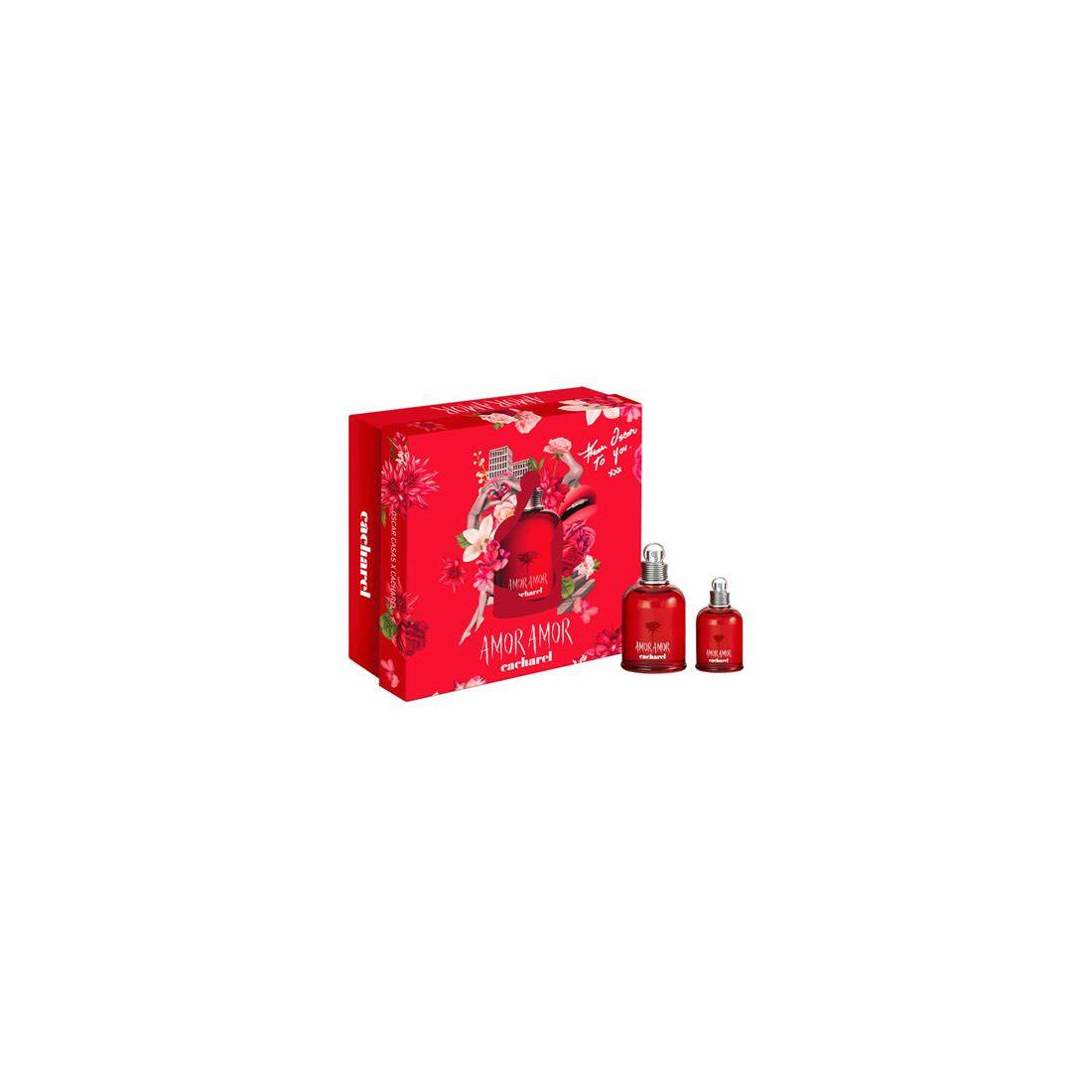 Cacharel Love Love Case 2 Pièces : Parfum Sensuel et Floral pour une Expérience Olfactive Romantique