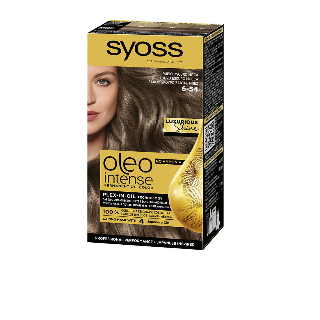 OLEO INTENSE ammonia-free dye 6-54 dark mocha blonde 5 units