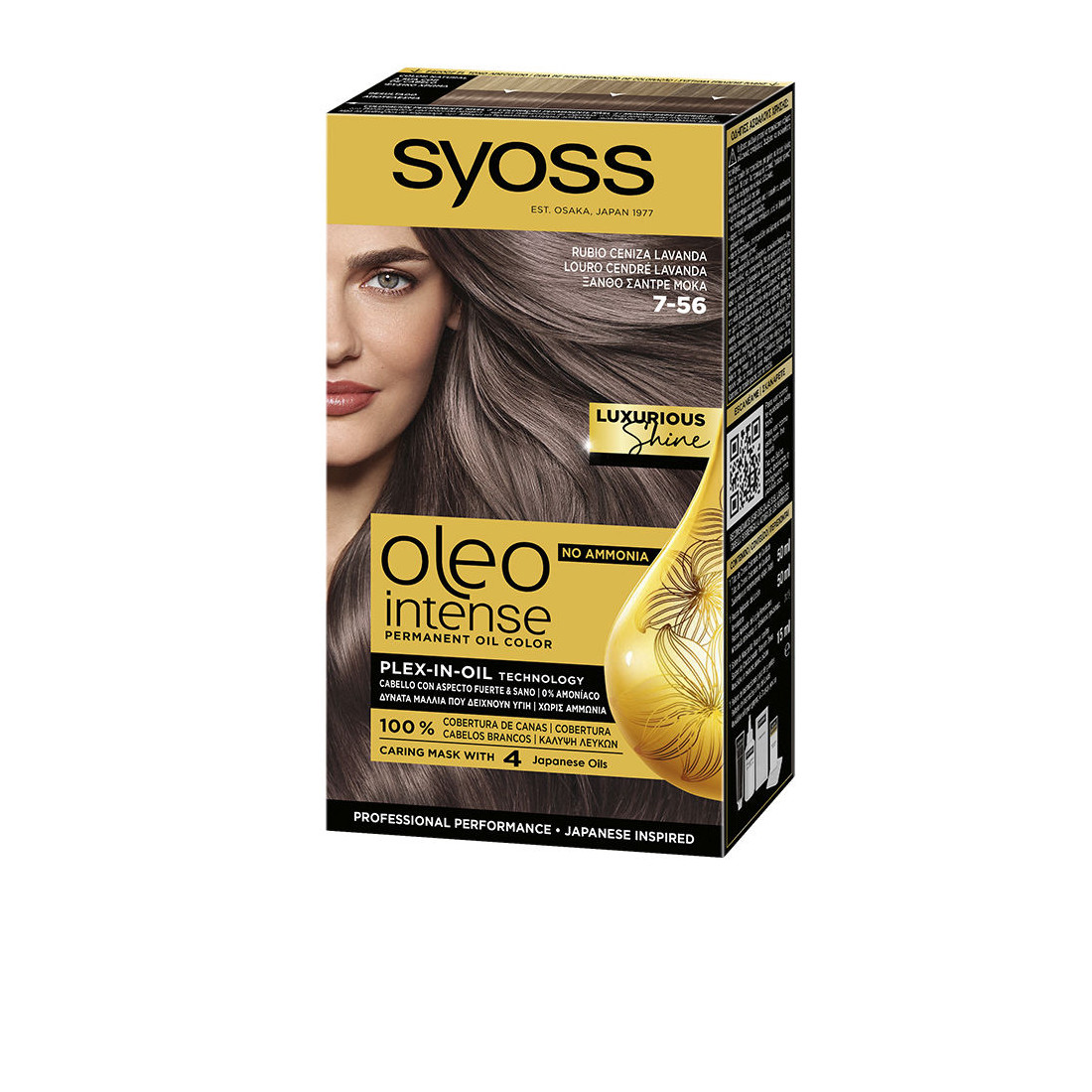 OLEO INTENSE ammonia-free dye 7-56-lavender ash blonde 5 units