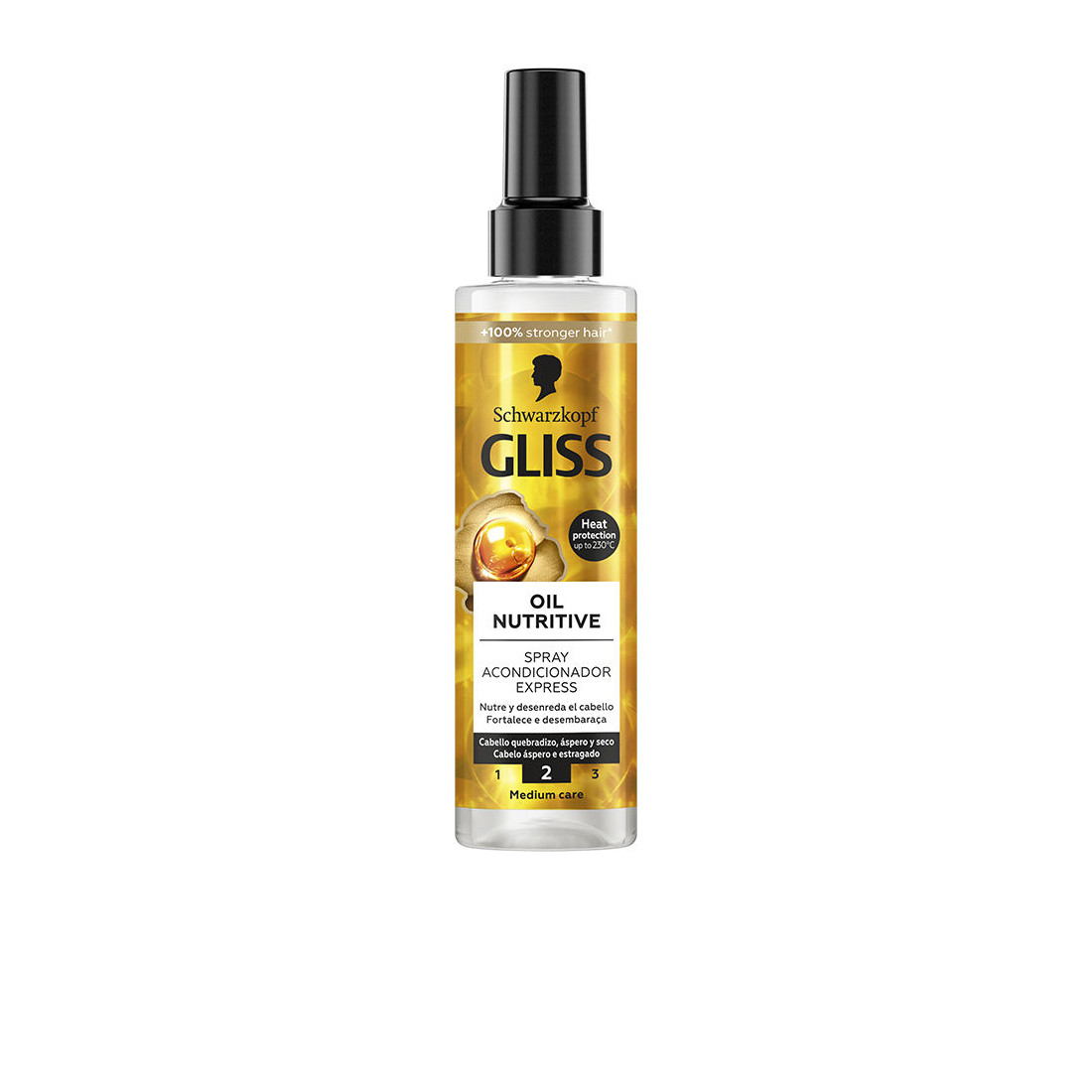 GLISS OIL NUTRITIVE acondicionador spray 200 ml