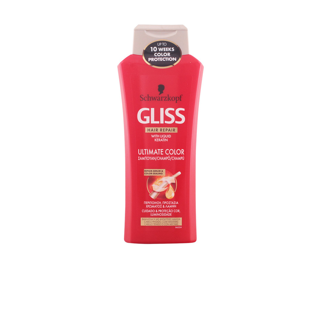 GLISS ULTIMATE COLOR champú 400 ml