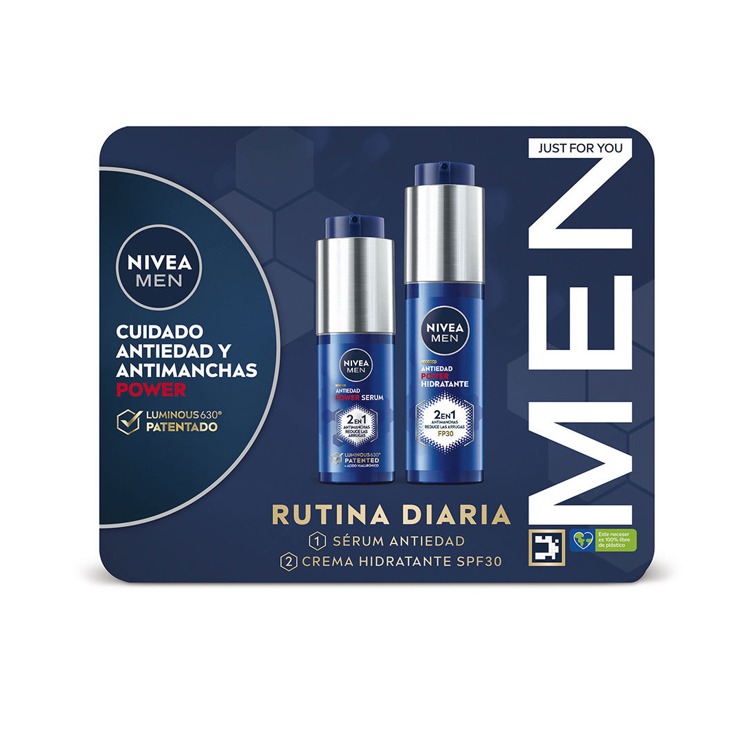 RUTINA DIARIA MEN ESTUCHE 2 pz