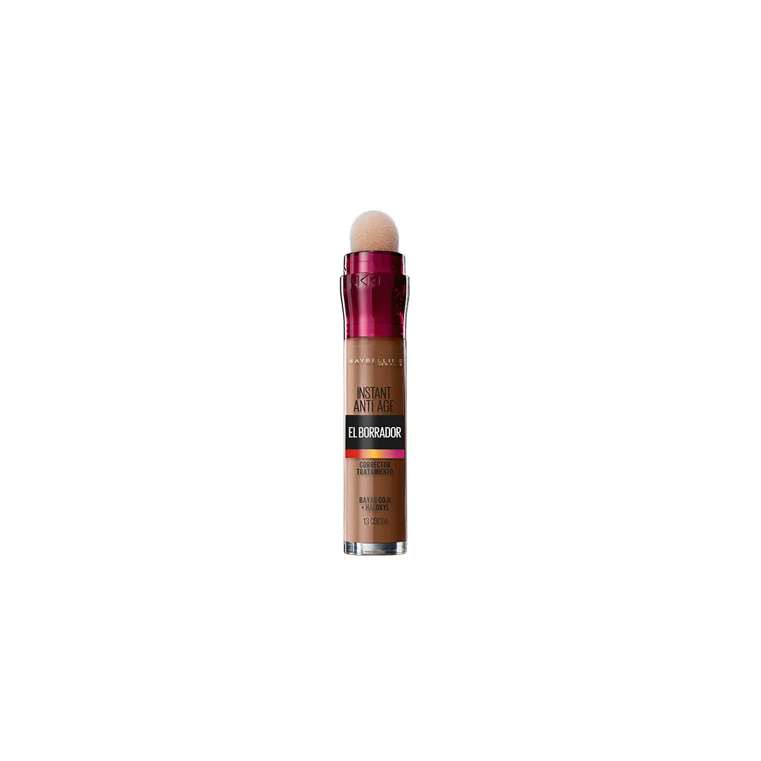 MAYBELLINE EL BORRADOR Instant Anti-Age 13 - Cocoa : Anticernes Anti-Âge pour un Regard Éclatant et Lissé