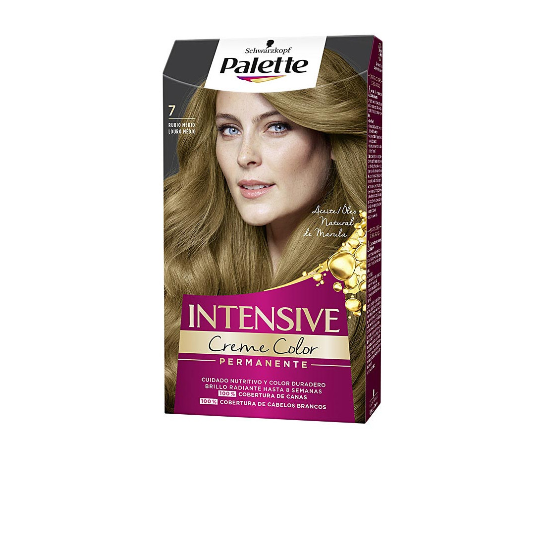 PALETTE INTENSIVE tinte 7-rubio medio 1 u