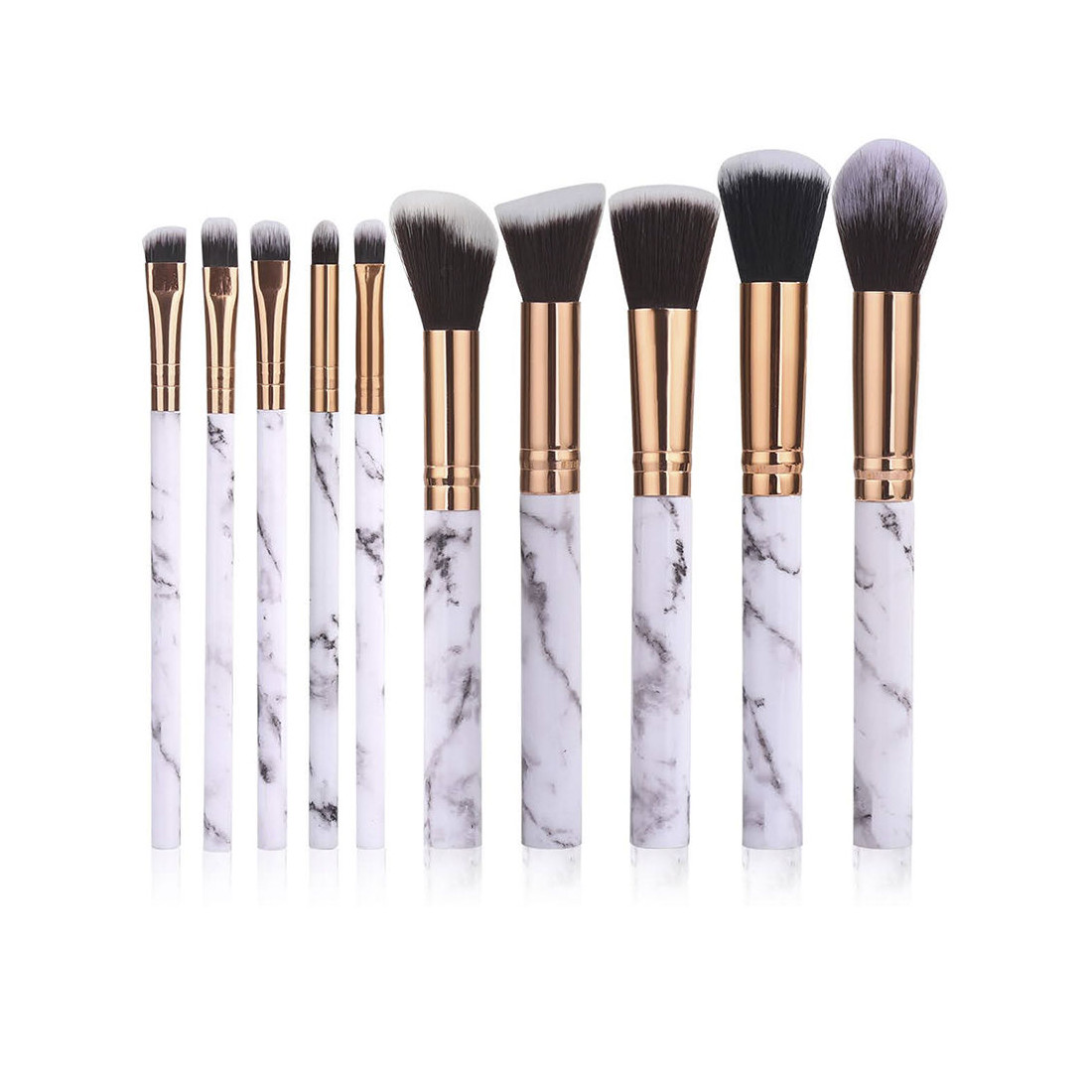 ÉTUI À PINCEAUX DE MAQUILLAGE 10 pcs