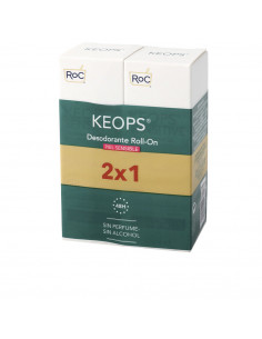 KEOPS deodorant ROLL-ON PIEL SENSIBLE set 2 pz