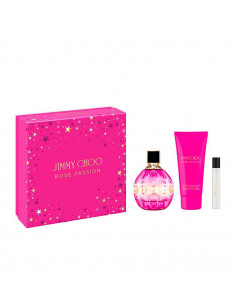 COFFRET ROSE PASSION 3 pièces