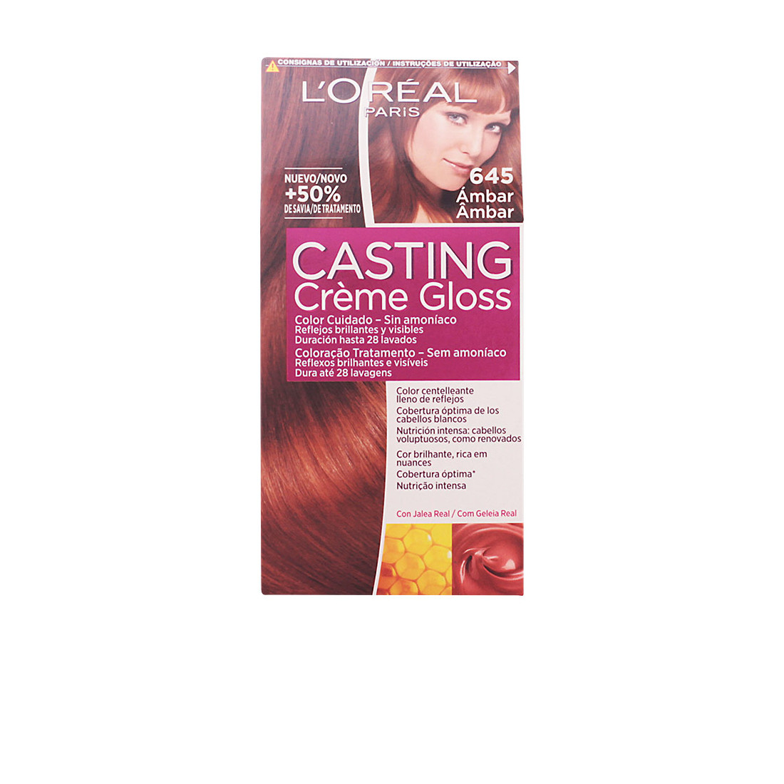 CASTING CREME GLOSS 645-ambar 180 ml