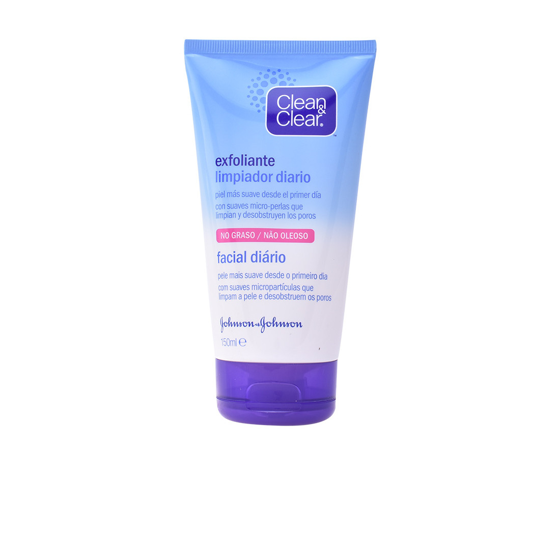 CLEAN & CLEAR exfoliante limpiador diario 150 ml