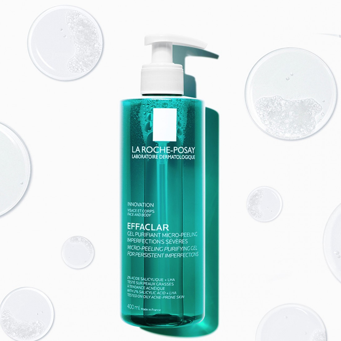 EFFACLAR gel purifiant micro-peeling 400 ml