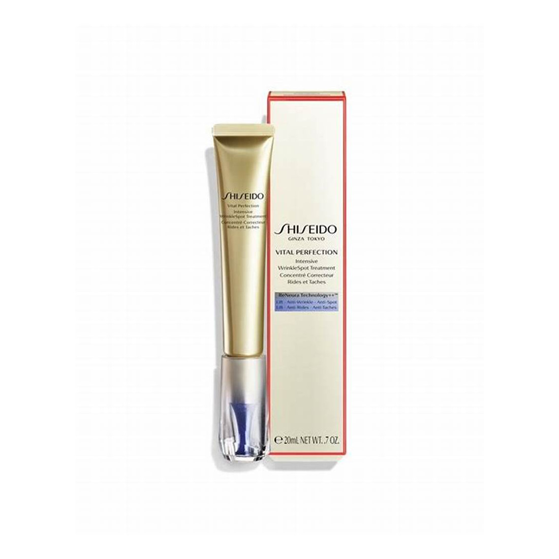 Shiseido VITAL PERFECTION Intensive WrinkleSpot Treatment 20 ml - Traitement Ciblé Anti-Rides et Anti-Taches