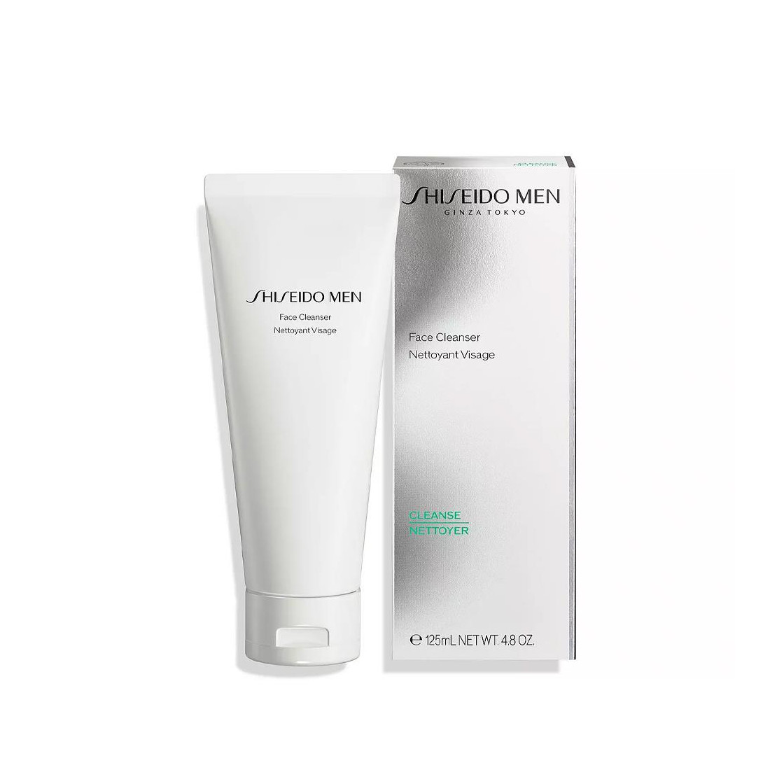 Shiseido MEN Face Cleanser 125 ml - Nettoyant Visage Multifonction pour Homme