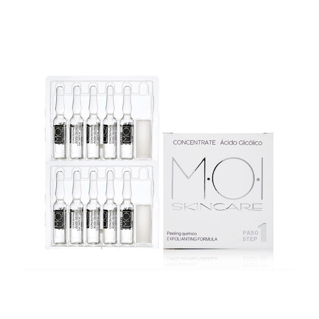 Ampoules visage ACIDE GLYCOLIQUE 10 x 2 ml