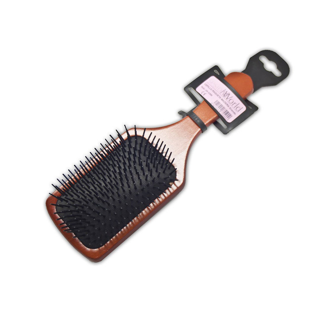 WOODEN RACKET BRUSH large 1 unit