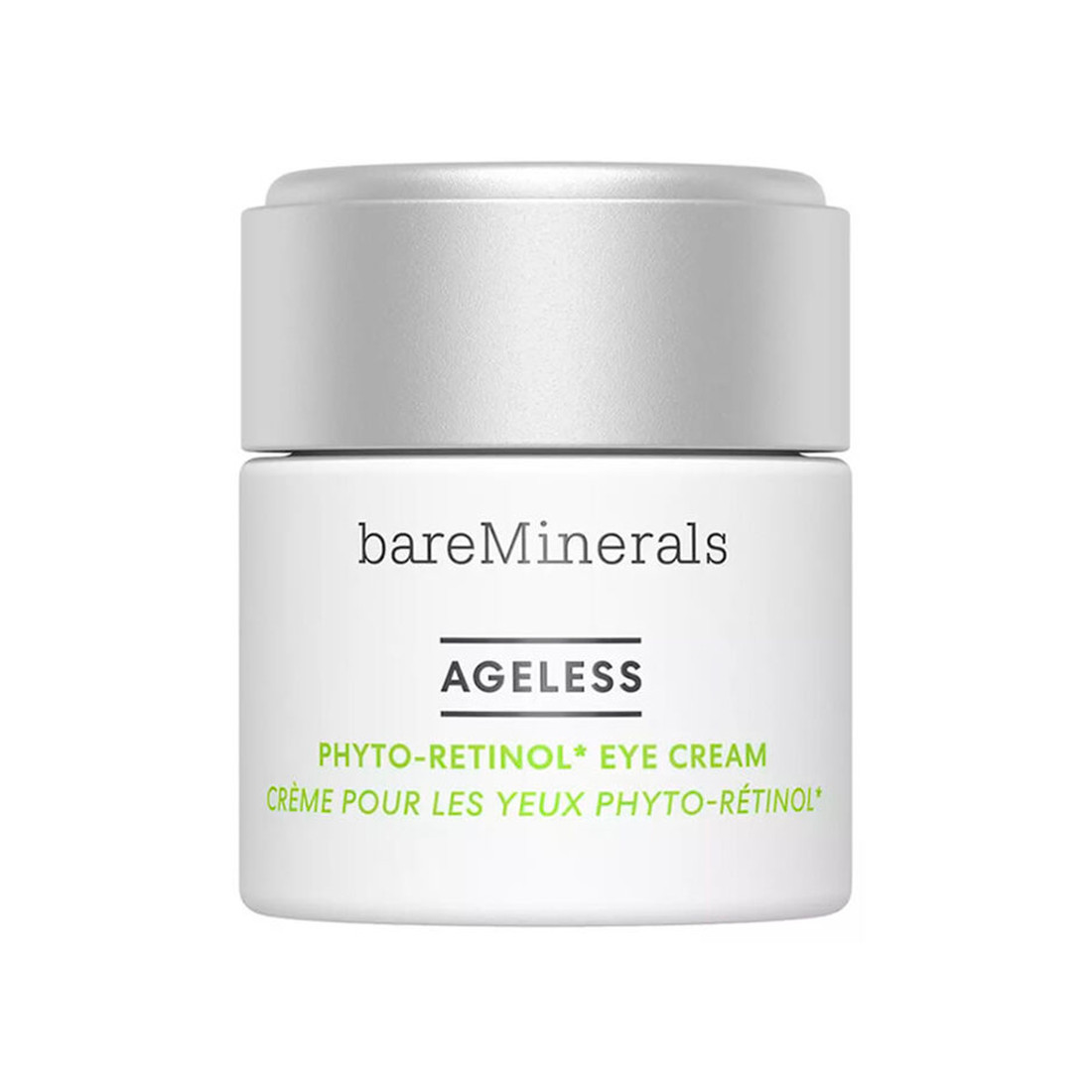 BARE MINERALS AGELESS Crème Contour des Yeux au Rétinol 15ml – Anti-Rides & Éclat