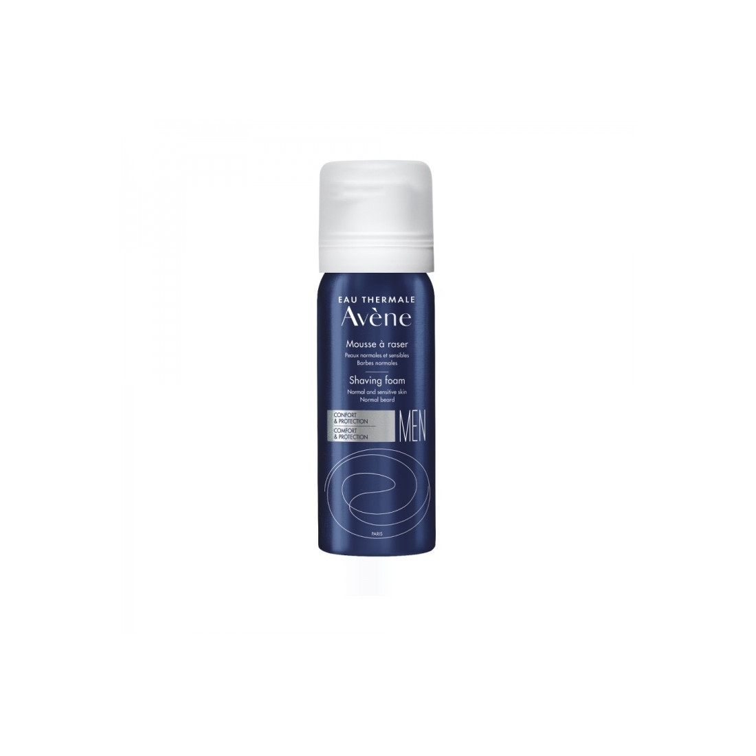 Avène Men Espuma de Afeitar 50ml – Mousse à Raser Apaisante pour Peaux Sensibles