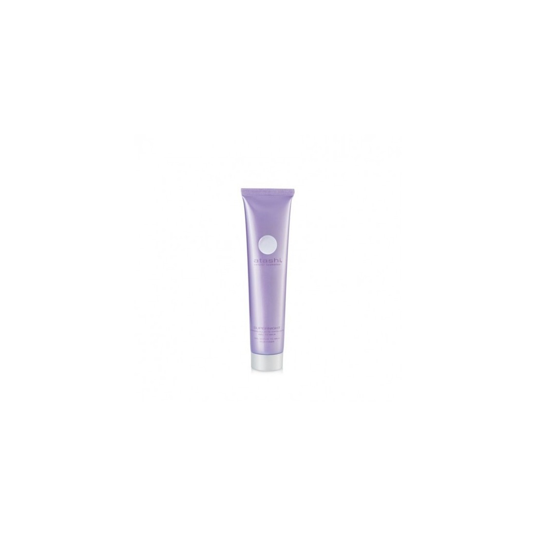 Atashi Supernight Gel-Lait Démaquillant Exfoliant 75ml Soin Démaquillant, Exfoliant et Hydratant pour Peau Douce et Éclatante