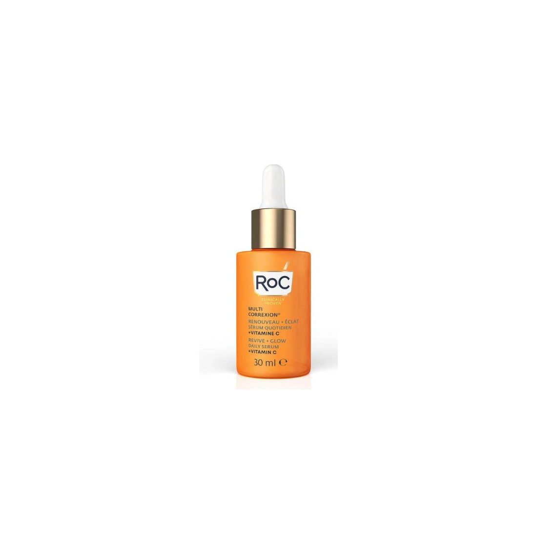 RoC Multi Correxion Renouveau + Éclat Sérum Quotidien 30ml Anti-Âge et Éclat pour Peau Radieuse