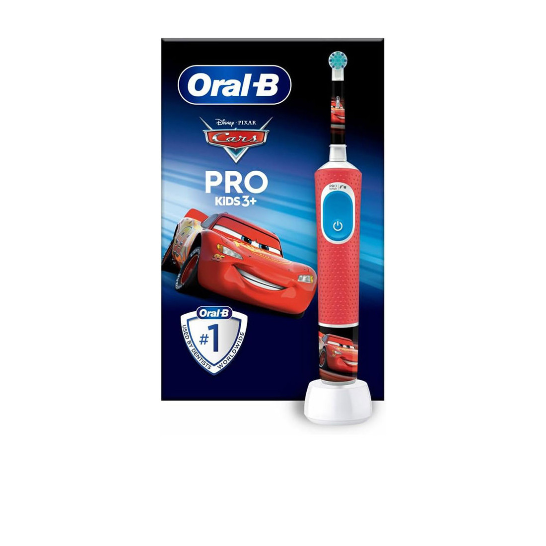 Brosse électrique VITALITY INFANTIL CARS 1 u