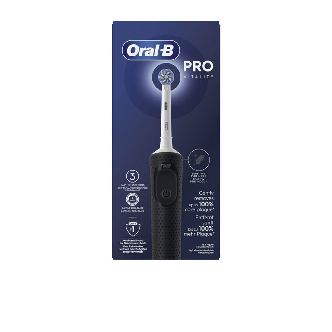 Brosse électrique VITALITY PRO NOIRE 1 u