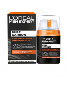 MEN EXPERT pure charcoal cuidado diario antigranos 50 ml