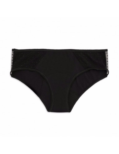 KIWITAS CLASSIC PLUMETI braguitas menstruales negro M 1 u