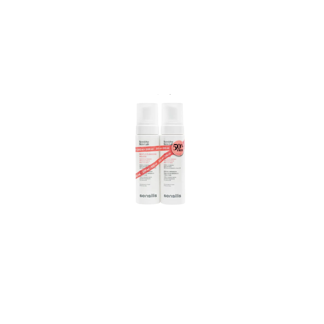 GENTLE CLEANSING MOUSSE Reinigungsschaum 2 x 200 ml