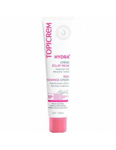 HYDRA+ crema hidratante iluminadora rica 40 ml