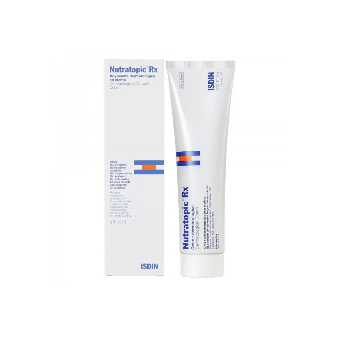 NUTRATOPIC RX adyuvante dermatológico en crema 100 ml