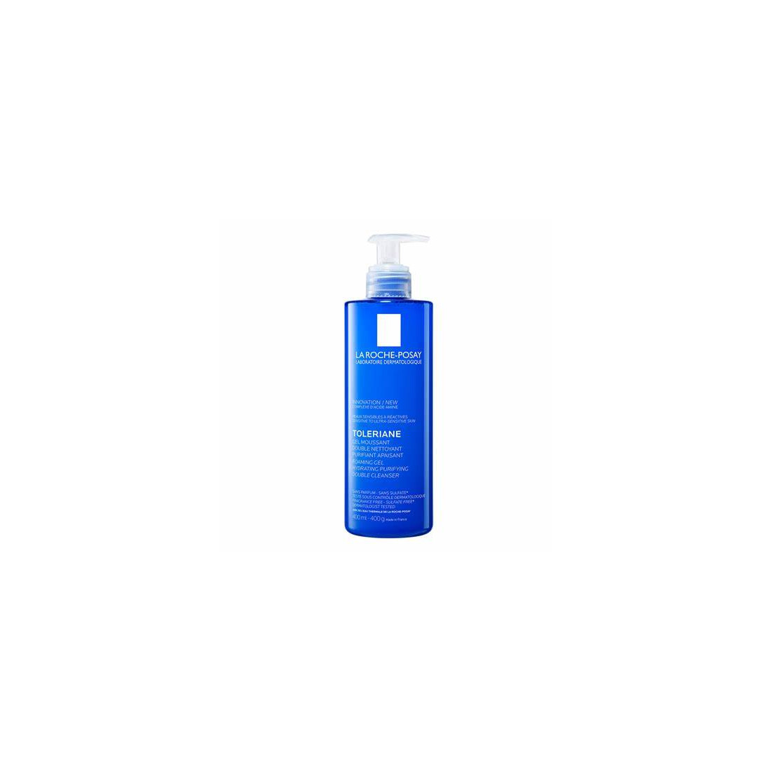 TOLERIANE gel espumoso doble limpiador 400 ml