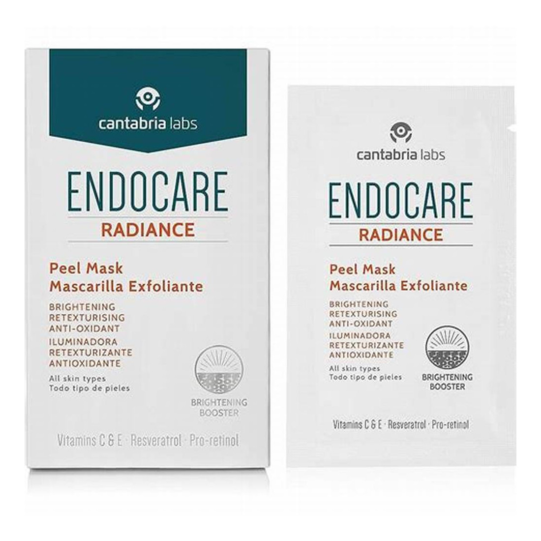 RADIANCE mascarilla exfoliante 5 u