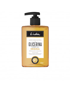 SABONETE DE MÃOS DE GLICERINA 100% NATURAL 250 ml